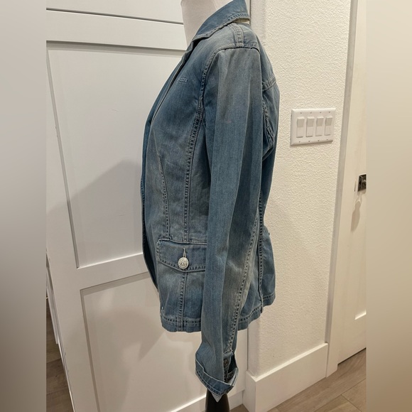 Gaastra Denim Blazer size L from Dutch company Classic Nautical Seaside look! - Picture 4 of 9